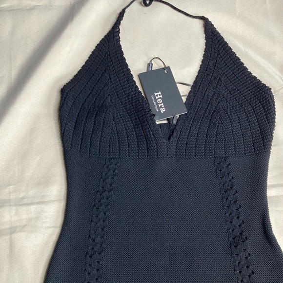 NEW Hera Collection Black Halter Romper - Picture 4 of 16